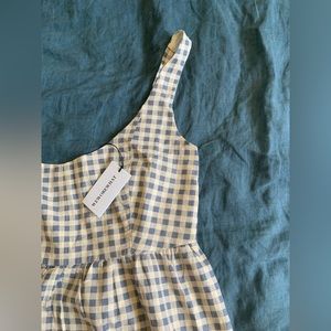 NWT WeWoreWhat Midi Gingham Dress